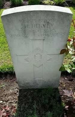 Private Joseph Holgate Hervey 