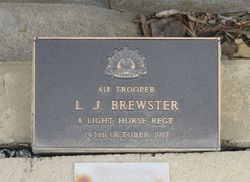 Trooper Laurence James Brewster 