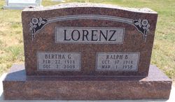 Bertha G. Lorenz 