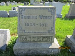 Hannah <I>Walker</I> Weber 