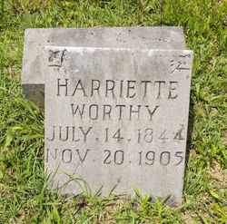 Harriette <I>Ayers</I> Worthy 