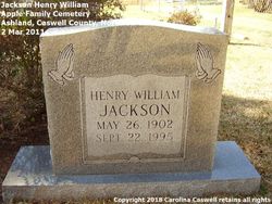 Henry William Jackson 