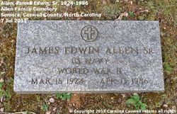 James Edwin “UNC” Allen Sr.