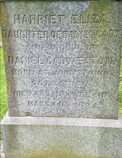 Harriet Eliza <I>Cady</I> Eaton 