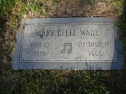 Mary Belle Wade 