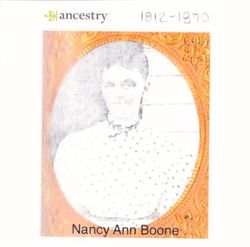 Nancy Ann <I>Boone</I> Beeler 