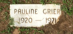 Pauline Grier 
