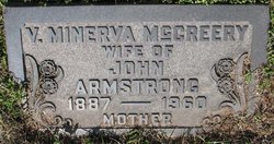 V. Minerva <I>McCreery</I> Armstrong 
