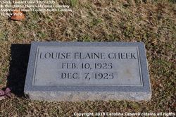 Louise Elaine Cheek 