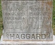 Rachel Brown <I>West</I> Haggard 