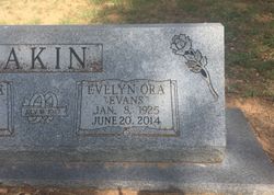 Evelyn Ora <I>Evans</I> Akin 