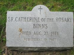 Sr Catherine of the Rosary Binns 