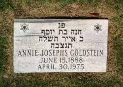 Annie <I>Josephs</I> Goldstein 