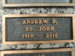 Andrew D St John 