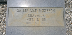 Sallie Mae <I>McKibben</I> Chadwick 