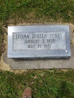Leona Serena <I>Jensen</I> Jones 