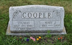 Mary J <I>Campbell</I> Cooper 