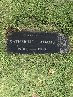 Katherine Irene <I>Dalrymple</I> Adams 