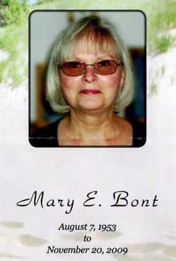 Mary E <I>Woodruff</I> Bont 