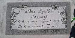 Rose LyRee <I>Chidester</I> Stewart 