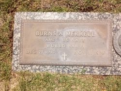 Burns Alexander “Tex” Merrell 