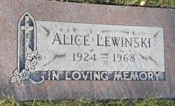 Alice Elsie Lewinski 
