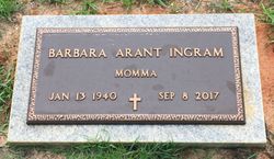 Barbara <I>Arant</I> Ingram 