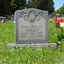 Martha Marie <I>Neeley</I> Anglin 