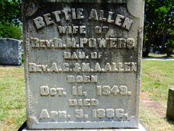 Bettie <I>Allen</I> Powers 