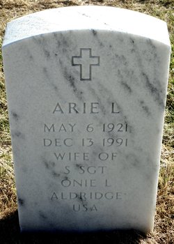 Arie L Aldridge 