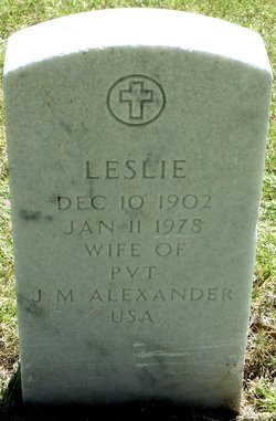 Leslie <I>Newsome</I> Alexander 