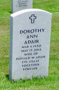 Dorothy Ann <I>Harpoole</I> Adair 