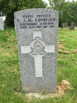 Pvt Edward James Mathew Lawrence 