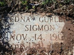 Edna Ellen <I>Gurley</I> Sigmon 