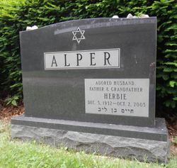Herbert Allen “Herbie” Alper 