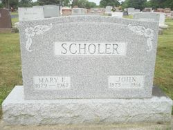 Mary E. <I>Thurman</I> Scholer 