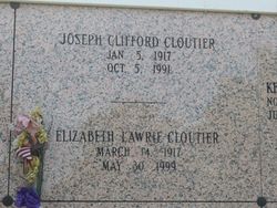 Elizabeth Eleanor <I>Lawrie</I> Cloutier 