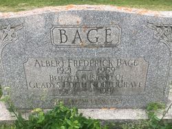 Albert Frederick Bage 