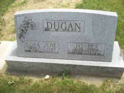 Cora June <I>McKinley</I> Dugan 