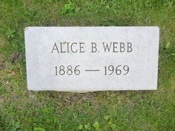 Alice <I>Burchard</I> Webb 