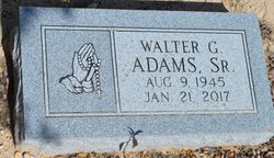 Walter Gerald Adams Sr.