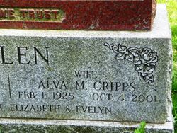 Alva Margaret <I>Cripps</I> Allen 