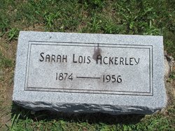 Sarah Lois <I>Walker</I> Ackerley 