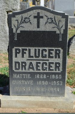 Harriet Mary “Hattie” <I>Pfluger</I> Draeger 