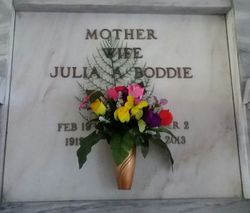 Julia A. <I>Boyd</I> Boddie 