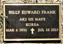 Billy Edward Frank 