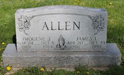 Imogene Janette “Jean” <I>Moss</I> Allen 