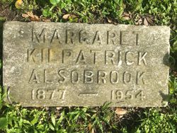 Margaret <I>Kilpatrick</I> Alsobrook 