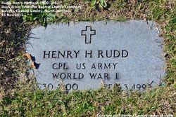 Henry Harrison Rudd 