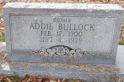Mary Adline “Addie” <I>Hosey</I> Bullock 